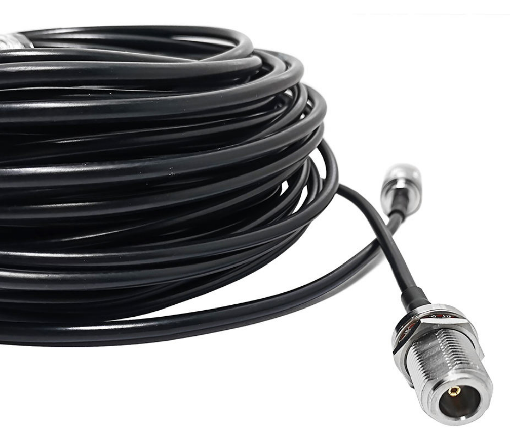 N公头和N母头穿墙安装接RG58电缆组件